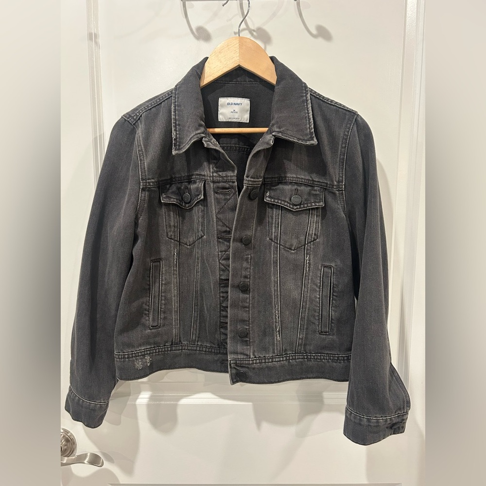 Old Navy Black Denim Jacket
